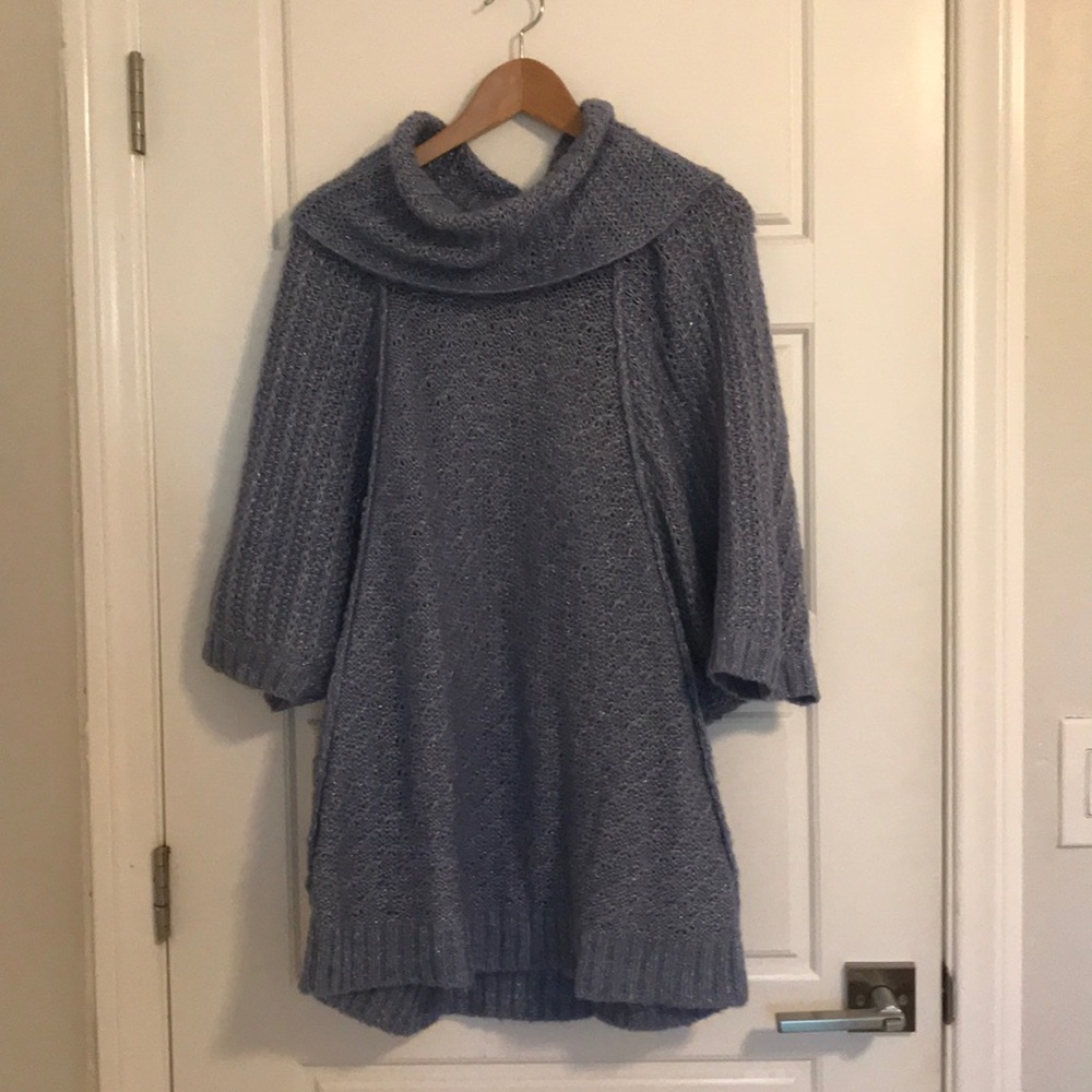 Chico’s blue sweater